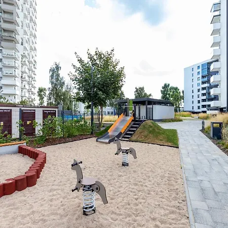 Mezzo Przymorze Parking&balcony By Renters Prestige Appartamento Danzica